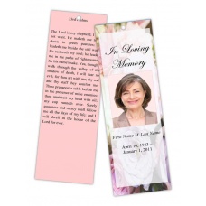 Pastel Memories Bookmark Template