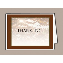 Ray of Sunshine Thank You Card Template