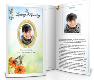 funeral programs clipart