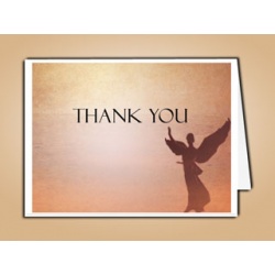Beloved Angel Thank You Card Template