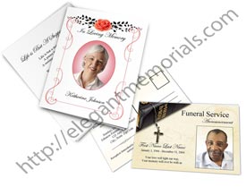 funeral invitations sample