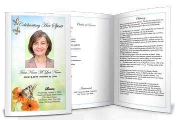 Funeral Booklet Funeral Booklet Templates Elegant Memorials