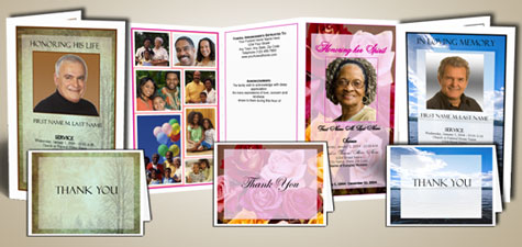 funeral program templates